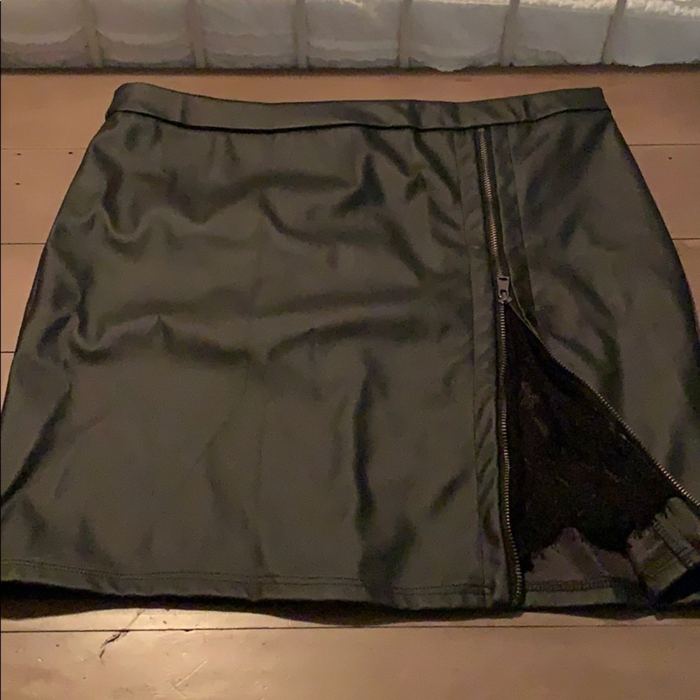 Faux Leather Mini